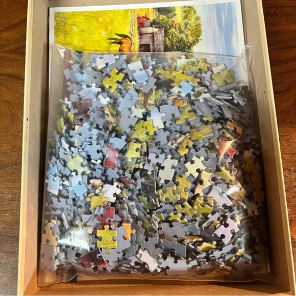 Cobble Hill Summer Afternoon On The Farm 1000 Piece Puzzle - Picture 5 of 6